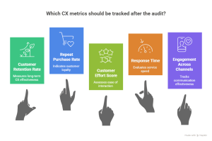 CX metrics to track after customer experience audit
