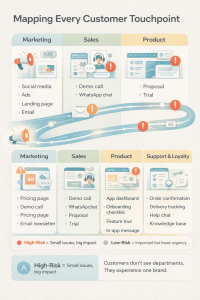 mapping all customer touchpoints