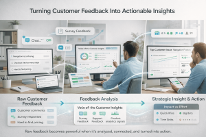 Turning customer feed back into insights