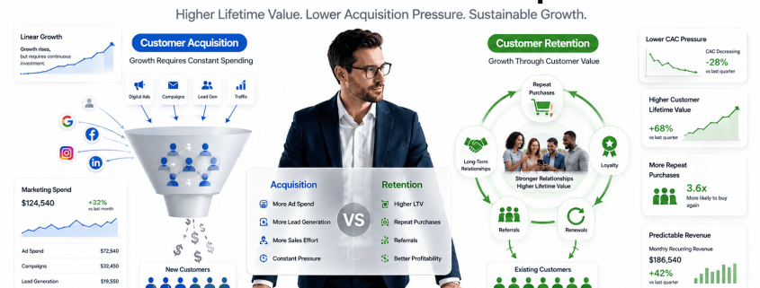 Customer retention is profitable than customer acquisition