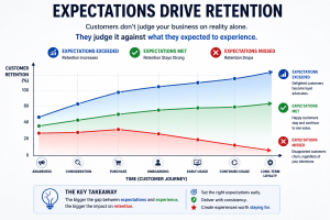 Expectations drive customer retention