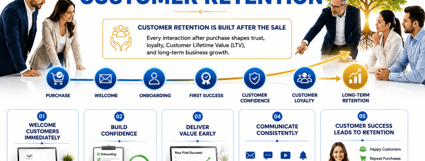 Post-purchase experience determines customer retention
