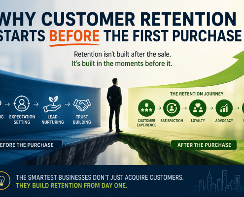 Customer Retention starts before the first purchase