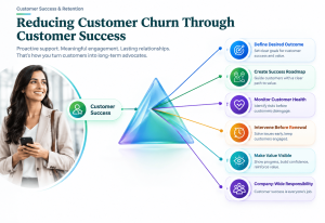 How to reduce customer churn through customer success.