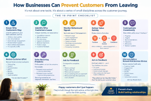 How businesses can prevent customers from leaving.